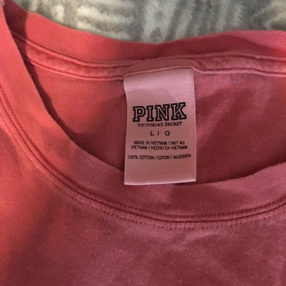 VS(PINK) long sleeve t shirt - Picture 3 of 3